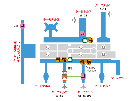 Sky Rep Delta航空 空港情報