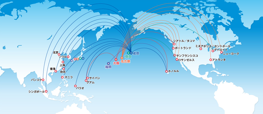 就航路線マップ